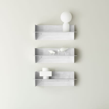 Etagère murale Alu métal / L 60 cm - Normann Copenhagen