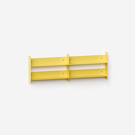 Étagère Pli métal jaune / L 60 x P 15 cm - TIPTOE