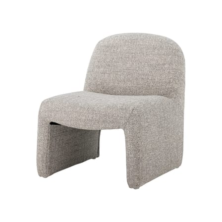 Fauteuil enfant Neel tissu gris - Bloomingville