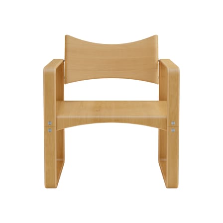 Fauteuil Series 270 F bois jaune / Verner Panton (1965) - Verpan