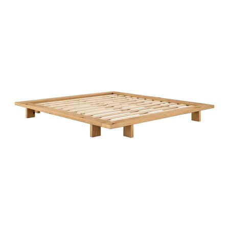 Lit double Japan bois / Pour matelas 180 x 200 cm - KARUP