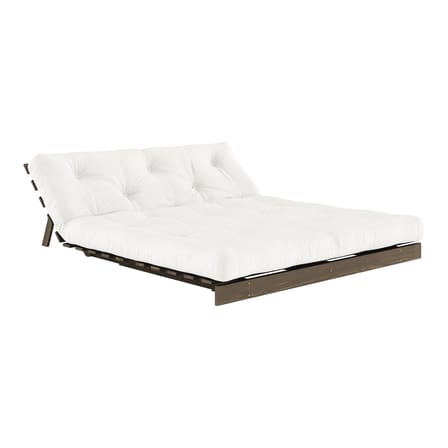 Canapé convertible Roots / L 160 cm - 3 positions / Structure marron - KARUP DESIGN