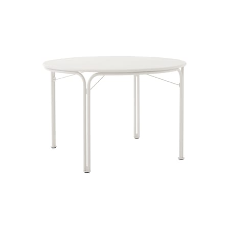 Thorvald SC98 Round table metal white / Ø 115 cm - &tradition