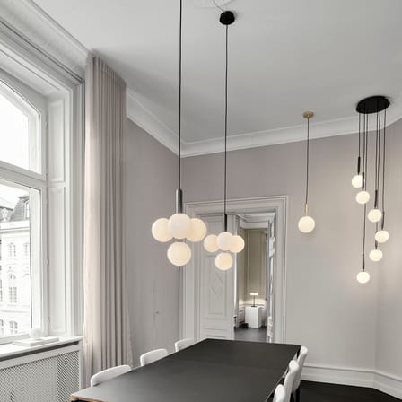 Suspension Miira 4 verre / Ø 38 cm - NUURA