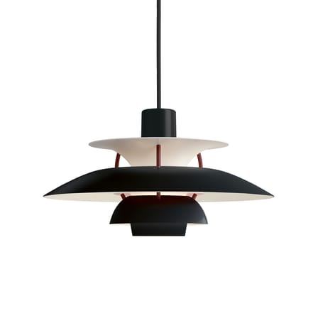 Suspension PH 5 Mini métal noir / Black edition 2025 - Ø 30 cm - Louis Poulsen