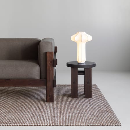 Phantom LED Table lamp textile white / H 43 cm - Cocoon resin - Normann Copenhagen