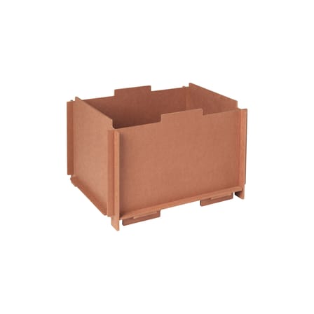 Boîte empilable Stacie bois marron / 44 x 34 x H 28 cm - MDF - BROSTE COPENHAGEN