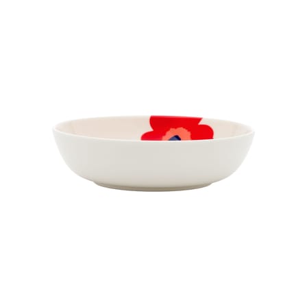 Bol Unnikko céramique rouge / Ø 16 x H 4 cm - Marimekko