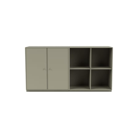 Buffet Pair legno grigio / L 139,2 x P 38 x H 72,6 cm - MONTANA