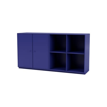 Buffet Pair bois bleu / L 139,2 x P 38 x H 72,6 cm - MONTANA