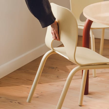 Chaise Atto bois jaune - NOO.MA