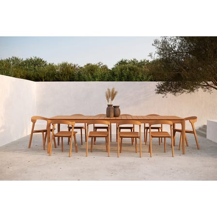 Chaise Bok Outdoor bois naturel / Teck - Ethnicraft