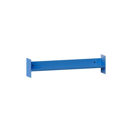 Étagère Pli Slim métal bleu / L 60 x P 10 cm - TIPTOE