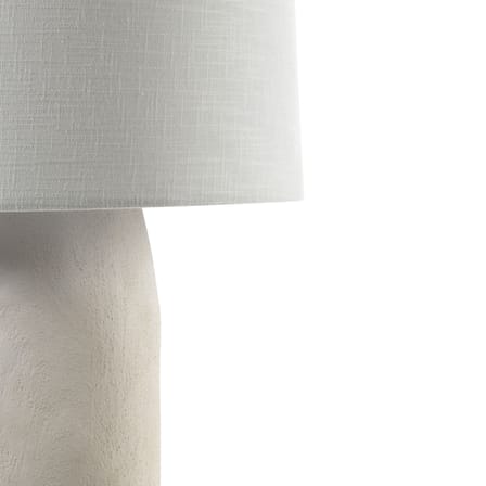 Lampada a stelo Earth 03 carta bianco / Cartapesta riciclata - Ø 35 x H 116.5 cm - Serax