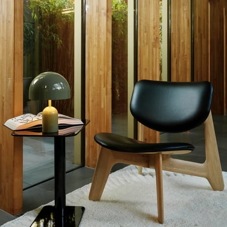 Lampada senza fili ricaricabile Bell Portable LED materiale plastico verde / H 28 cm - Tom Dixon