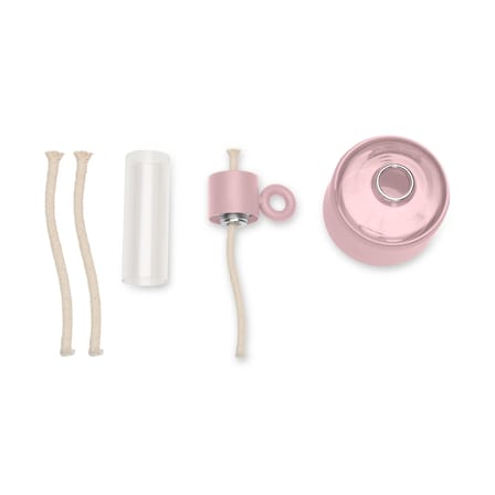 Lampe à huile Flamtastique XS rose / H 22,5 cm - Indoor - Fatboy