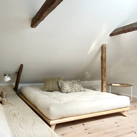 Lit double Senza / Pour matelas 180 x 200 cm - KARUP DESIGN