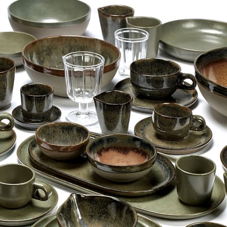 Rotweinglas Surface glas transparent / von Sergio Herman - Serax