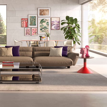 Table basse Lud'o / Ø 60 x H 51 cm - Patricia Urquiola - Cappellini