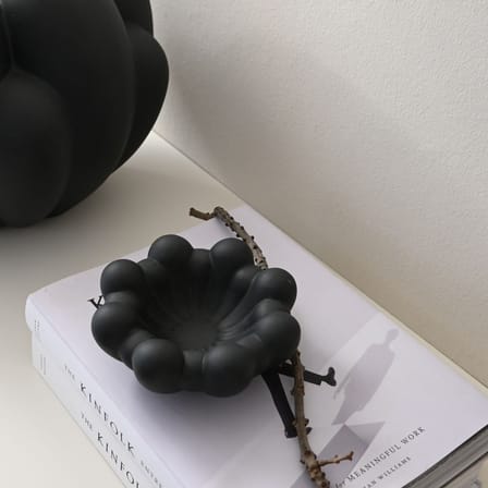 Coupe Bloom Mini céramique noir / Ø 15,5 x H 6 cm - 101 COPENHAGEN