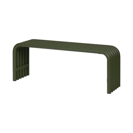 Banc Nokk métal vert / L 114 cm - NOO.MA