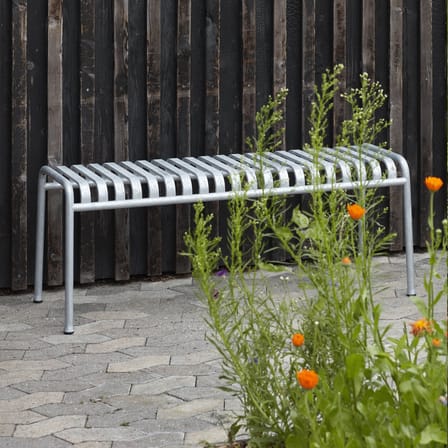 Banc Palissade métal rouge / L 120 cm - Bouroullec, 2016 - Hay