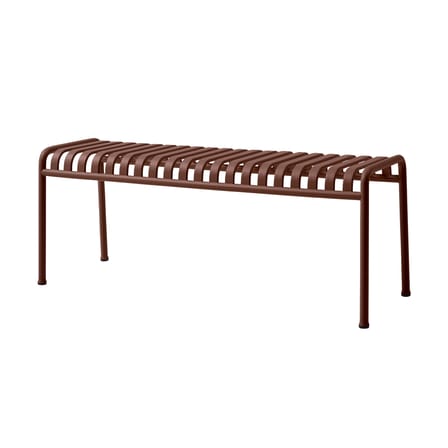 Palissade Bench metal red / L 120cm - R & E Bouroullec - Hay