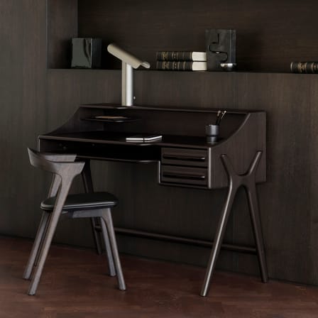 Bureau Flow bois marron / 140 x 55 cm - Ethnicraft
