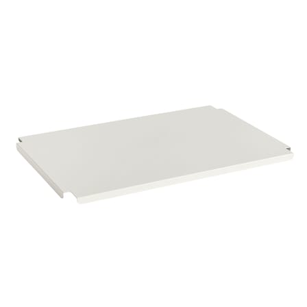 Coperchio  metallo bianco / Per cesto Colour Crate Large 34,5 x 53 cm - Hay