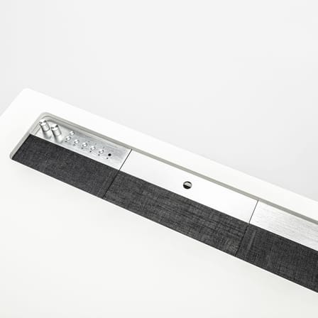 LX X High-fidelity speaker natural wood / L 76 x D 51.5 x H 57 cm - La Boîte Concept
