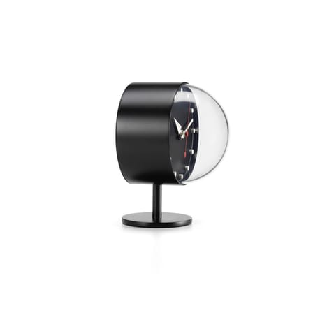 Horloge à poser Desk Clock - Night Clock métal noir / By George Nelson, 1947-1953 - Vitra