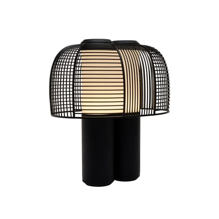 Lampe de table Yasuke LED métal noir / L 39,5 x H 43 cm - DCW éditions