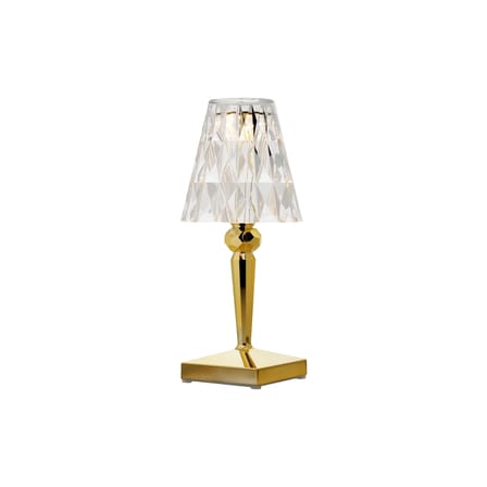 Lampe extérieur sans fil rechargeable Battery LED / Ø 12 x H 30 cm - Recyclé - Kartell