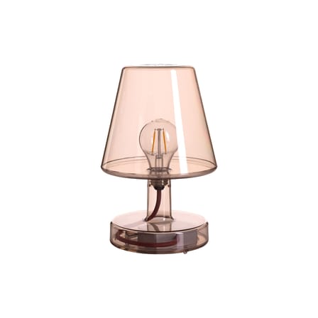 Lampe sans fil rechargeable Transloetje LED plastique marron / Ø 16 x H 25 cm - Fatboy