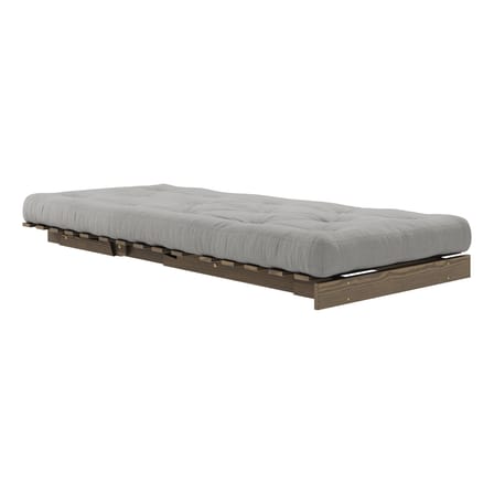 Fauteuil convertible Roots / Dormeuse & lit d'appoint - 3 positions / Structure marron - KARUP DESIGN