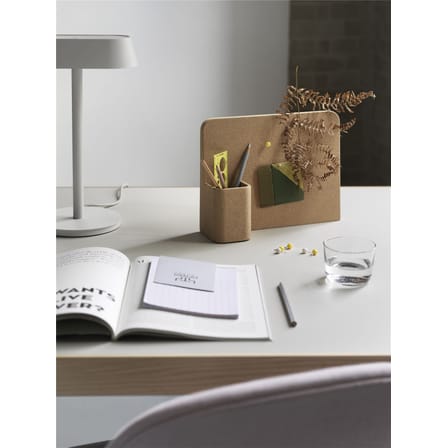 Story Memo board cork beige / Pencil pot - Cork - Muuto