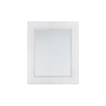 Miroir mural Francois Ghost Large plastique transparent / 88 x 111 cm - Philippe Starck, 2005 - Kartell