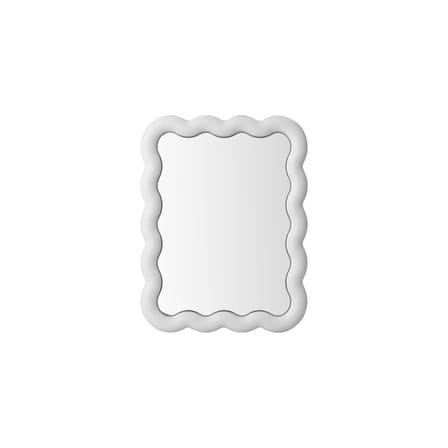 Miroir lumineux Illu LED plastique blanc / L 50 x H 65 cm - Normann Copenhagen