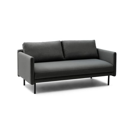 Sofa Rar textil grau / 2-Sitzer - L 168,5 cm - Normann Copenhagen