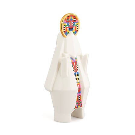 Santon Mary céramique blanc / peint main - Alessi