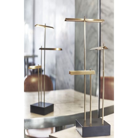 Schnurlosleuchte Knokke LED gold metall / H 35 cm - Aufladbar über USB - DCW éditions