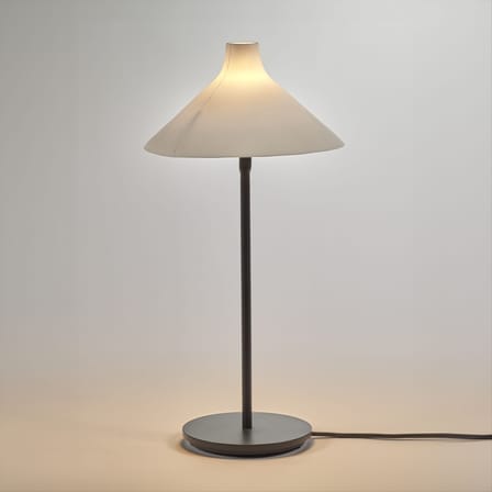 Seam Table lamp ceramic white / H 51.5 cm - Serax