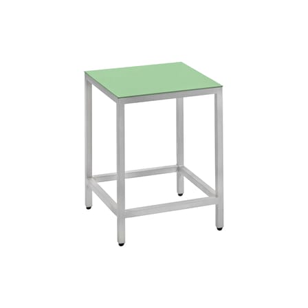 Tabouret Alu Stool métal vert / Small - H 45 cm - valerie objects