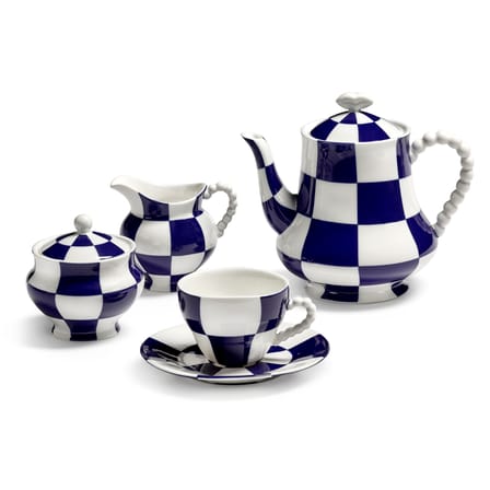Théière Fête des Bêtes céramique bleu - Serax