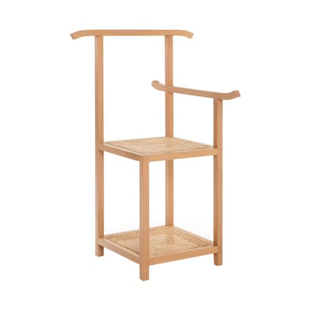 Valet Majordomo fibre végétale bois naturel / Chaise - cannage - Wiener GTV Design