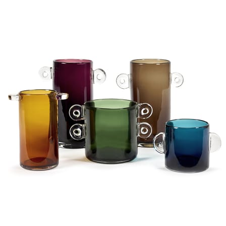 Vaso Wind & Fire vetro verde / Ø 17,5 x H 18 cm - Serax
