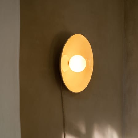 Applique avec prise Arvin céramique beige - Vincent Sheppard