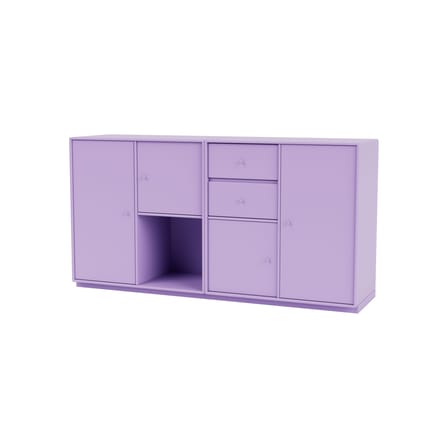 Buffet Couple bois violet / L 139.2 x P 38 x H 72,6 cm - MONTANA