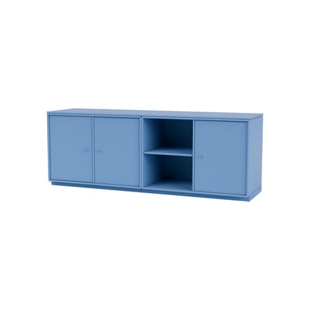 Buffet Save legno blu / L 139,2 x P 38 x H 51 cm - MONTANA