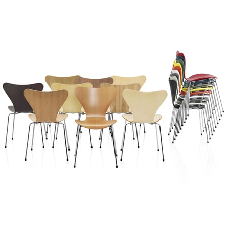 Chaise empilable Série 7 bois naturel / Bois naturel - Arne Jacobsen, 1955 - Fritz Hansen